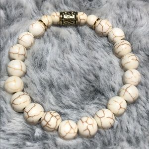 handmade healing stone bracelet.
